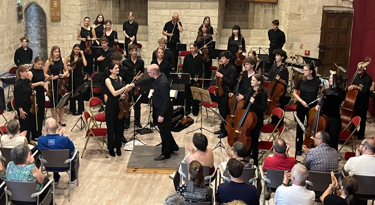 Concert Domstad Jeugdorkest in de Jacobikerk